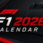 F1 2026 calendar