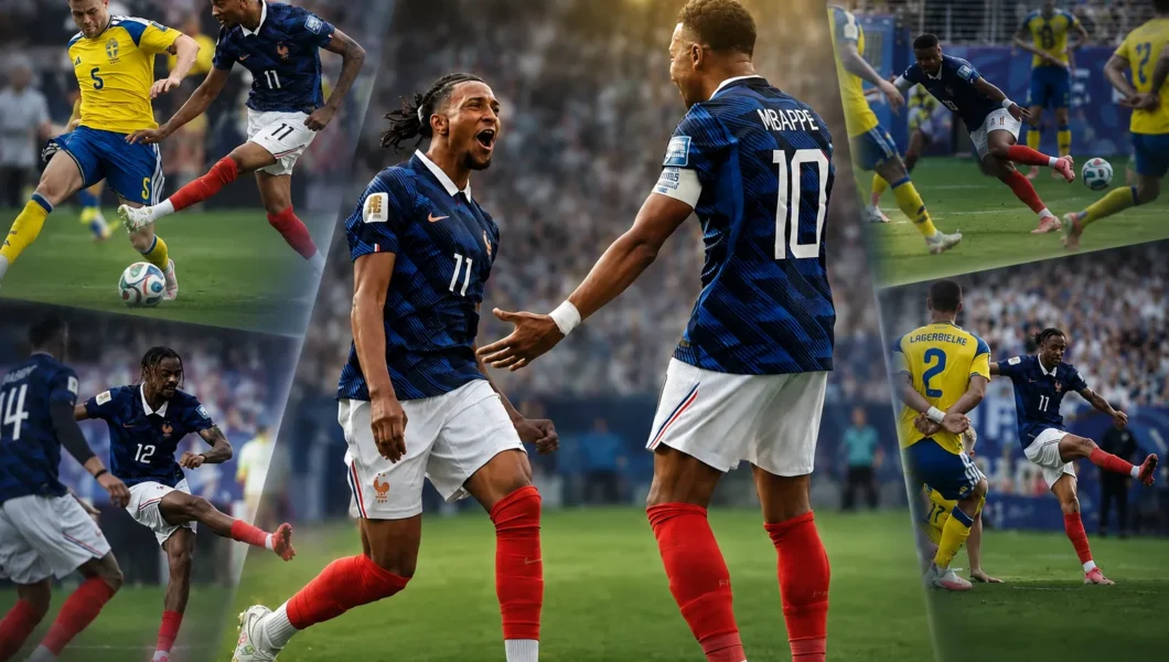 France 3-0 Sweden